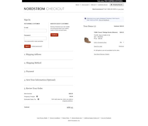 nordstrom order check.